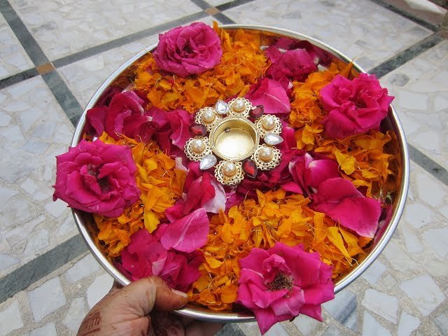 Flower Thali